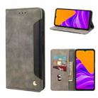 For Samsung Galaxy Xcover6 Pro Skin Feel Splicing Leather Phone Case(Grey) - 1
