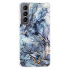 For Samsung Galaxy S22 5G IMD Marble Pattern TPU Phone Case(Grey) - 1