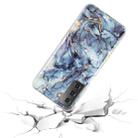 For Samsung Galaxy S21+ 5G IMD Marble Pattern TPU Phone Case(Grey) - 3