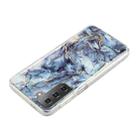 For Samsung Galaxy S21+ 5G IMD Marble Pattern TPU Phone Case(Grey) - 4