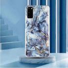For Samsung Galaxy S20 5G IMD Marble Pattern TPU Phone Case(Grey) - 2