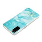 For Samsung Galaxy S20 5G IMD Marble Pattern TPU Phone Case(Green) - 4