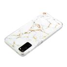 For Samsung Galaxy S20 5G IMD Marble Pattern TPU Phone Case(White) - 4