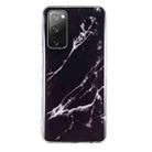 For Samsung Galaxy S20 FE 5G IMD Marble Pattern TPU Phone Case(Black) - 1