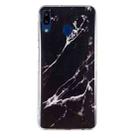 For Samsung Galaxy A20e IMD Marble Pattern TPU Phone Case(Black) - 1