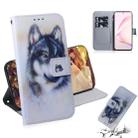 For Galaxy Note 10 Lite (A81) 3D Colored Drawing Horizontal Flip Leather Case with Holder & Card Slot & Wallet(Wolf) - 1