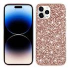 For iPhone 14 Pro Glitter Powder TPU Phone Case(Rose Gold) - 1