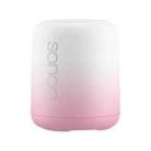 Sanag X6S Outdoor Portable Mini Gradient Bluetooth Speaker(White Pink) - 1