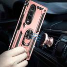 For Samsung Galaxy Z Fold4 Shockproof TPU + PC Phone Case(Rose Gold) - 6