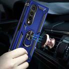 For Samsung Galaxy Z Fold4 Shockproof TPU + PC Phone Case(Blue) - 6