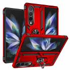 For Samsung Galaxy Z Fold4 Shockproof TPU + PC Phone Case(Red) - 1