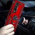 For Samsung Galaxy Z Fold4 Shockproof TPU + PC Phone Case(Red) - 6