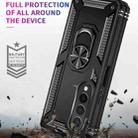 For Samsung Galaxy Z Fold4 Shockproof TPU + PC Phone Case(Black) - 4