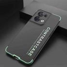 For OPPO Reno8 GKK TPU + PC Shockproof Protective Phone Case(Matcha Green) - 1