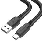 Borofone BX81 USB to Type-C Goodway Charging Data Cable, Length:1m(Black) - 1