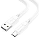 Borofone BX81 USB to Type-C Goodway Charging Data Cable, Length:1m(White) - 1