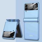 For Samsung Galaxy Z Flip4 GKK Magnetic Fold All-inclusive Protective Phone Case(Blue) - 1