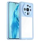 For Xiaomi 12S Ultra Colorful Series Acrylic + TPU Phone Case(Blue) - 1