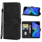 For TCL 20 R 5G Leather Phone Case(Black) - 1