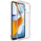 For Xiaomi Poco C40 IMAK UX-10 Series Transparent Shockproof TPU Phone Case(Transparent) - 1