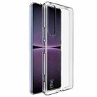 For Sony Xperia 1 IV IMAK UX-10 Series Transparent Shockproof TPU Phone Case(Transparent) - 1