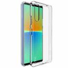 For Sony Xperia 10 IV IMAK UX-10 Series Transparent Shockproof TPU Phone Case(Transparent) - 1