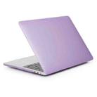 Laptop Matte Style Protective Case For MacBook Pro 13.3 inch A2338 2022(Purple) - 1