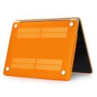 Laptop Matte Style Protective Case For MacBook Air 13.6 inch A2681 2022(Orange) - 4