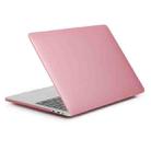 Laptop Matte Style Protective Case For MacBook Air 13.6 inch A2681 2022(Pink) - 1