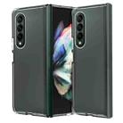 For Samsung Galaxy Z Fold4 PC + TPU Transparent Protective Phone Case(Transparent) - 1