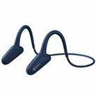 LOCA Z2 Bone Conduction Portable Sports Bluetooth Headset(Dark Blue) - 1