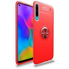 For Huawei Enjoy 10e Lenuo Shockproof TPU Protective Case with Invisible Holder(Red) - 1