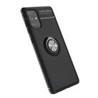 For Galaxy A71 Lenuo Shockproof TPU Protective Case with Invisible Holder(Black) - 1