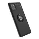 For Galaxy A81 Lenuo Shockproof TPU Protective Case with Invisible Holder(Black) - 1