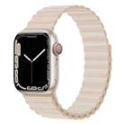 Silicone Magnet Watch Band For Apple Watch Series 8&7 41mm / SE 2&6&SE&5&4 40mm / 3&2&1 38mm(Starlight) - 1