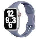 Small Waist Butterfly Buckle Watch Band For Apple Watch Ultra 49mm&Watch Ultra 2 49mm / Series 9&8&7 45mm / SE 3&SE 2&6&SE&5&4 44mm / 3&2&1 42mm(Purple) - 1