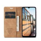 For Samsung Galaxy M33 5G CaseMe 013 Multifunctional Horizontal Flip Leather Phone Case(Brown) - 3