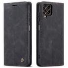 For Samsung Galaxy M33 5G CaseMe 013 Multifunctional Horizontal Flip Leather Phone Case(Black) - 2
