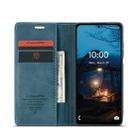 For Samsung Galaxy M53 5G CaseMe 013 Multifunctional Horizontal Flip Leather Phone Case(Blue) - 3