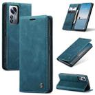 For Xiaomi 12 Lite CaseMe 013 Multifunctional Horizontal Flip Leather Phone Case(Blue) - 1