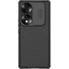 For Honor 70 NILLKIN CamShield Pro Series PC Full Coverage Phone Case(Black) - 1