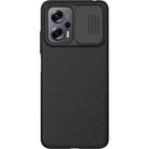 For Xiaomi Redmi Note 11T Pro/11T Pro+ 5G/Poco X4 GT 5G NILLKIN Black Mirror Series Camshield PC Phone Case(Black) - 1
