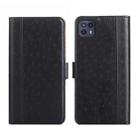 For Motorola Moto G50 5G Ostrich Texture Flip Leather Phone Case(Black) - 1