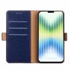 For Huawei nova 8i Ostrich Texture Flip Leather Phone Case(Blue) - 4