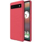 For Google Pixel 6a NILLKIN Frosted PC Phone Case(Red) - 1