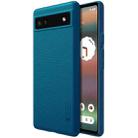 For Google Pixel 6a NILLKIN Frosted PC Phone Case(Blue) - 1