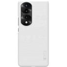 For Honor 70 Pro/70 Pro+ NILLKIN Frosted PC Phone Case(White) - 1