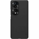 For Honor 70 Pro/70 Pro+ NILLKIN Frosted PC Phone Case(Black) - 1