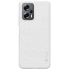 For Xiaomi Redmi Note 11T Pro/11T Pro+ 5G/Poco X4 GT 5G NILLKIN Frosted PC Phone Case(White) - 1