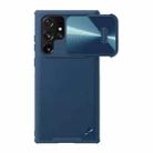 For Samsung Galaxy S22 Ultra 5G NILLKIN PC + TPU Phone Case(Blue) - 1